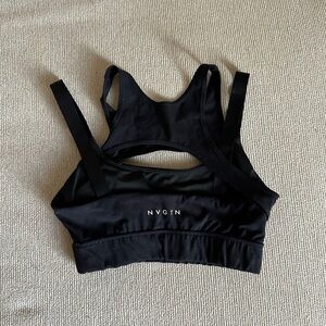NVGTN Black Apex Sports Bra